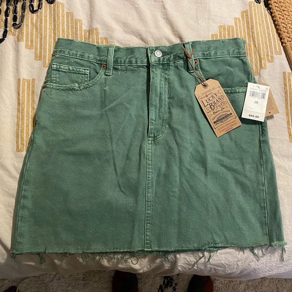 Lucky Jean Skirt